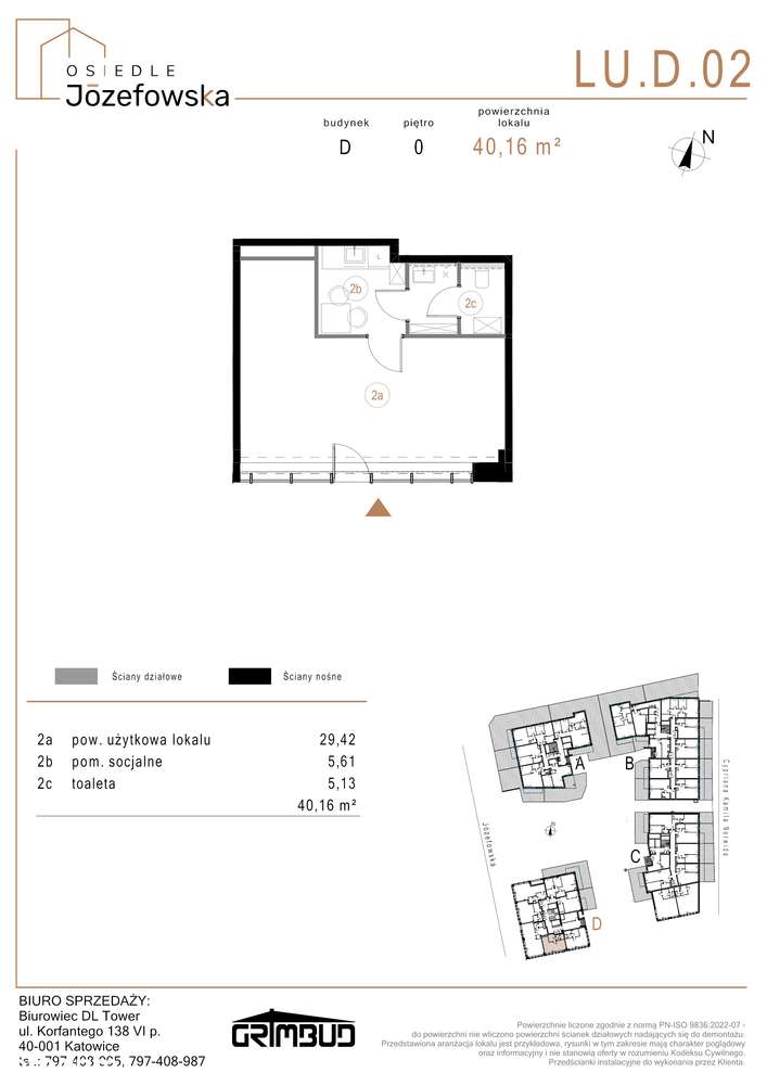 Osiedle Józefowska | Lokal Usługowy LD.02 - Pełny obrazek: 2/7