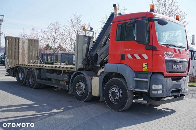 MAN TGS 35.360 E5 EEV 8×2 / HDS HIAB XS 166 HIDUO / Laweta - 1