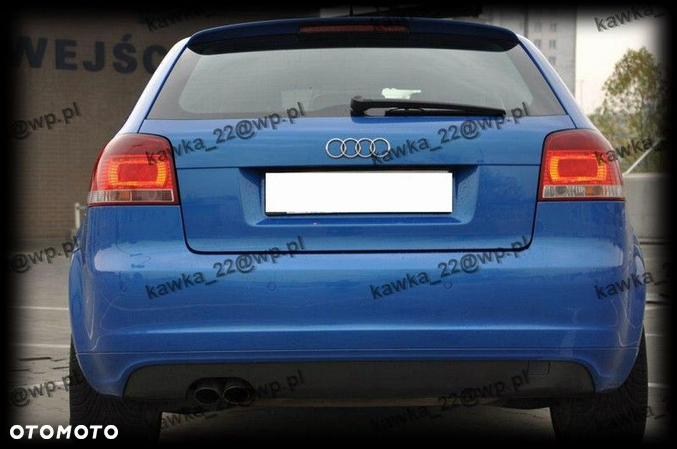 AUDI A3 3D S-LINE SPOILER DASZEK LOTKA PODKŁAD!!! - 7