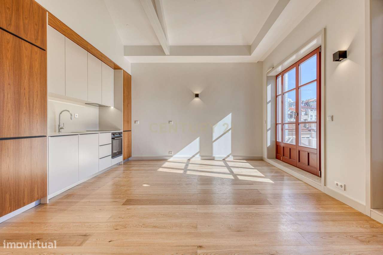 Apartamento T1 Novo - Sá da Bandeira 502 - Grande imagem: 1/23