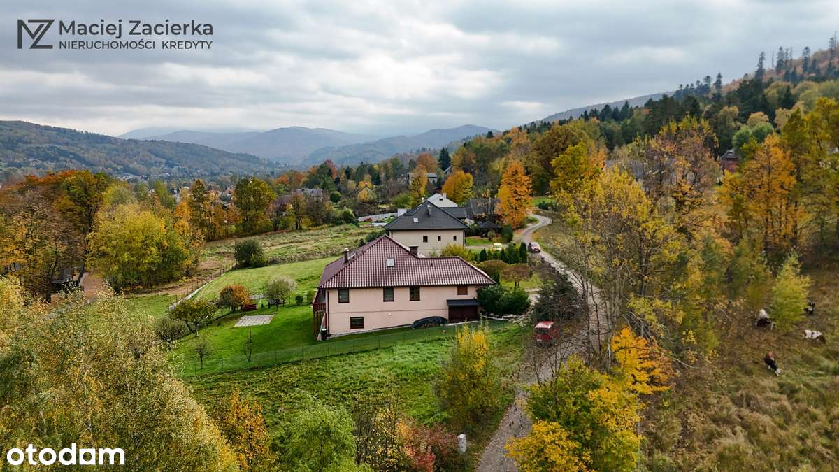 Beskidy, Brenna | dom dwurodzinny z panoramą gór-1