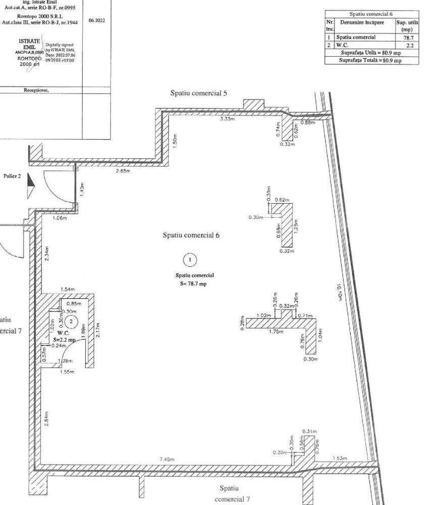 Spațiu Birouri Nou Stradal, Militari Residence Tineretului 35, 81mpu-10