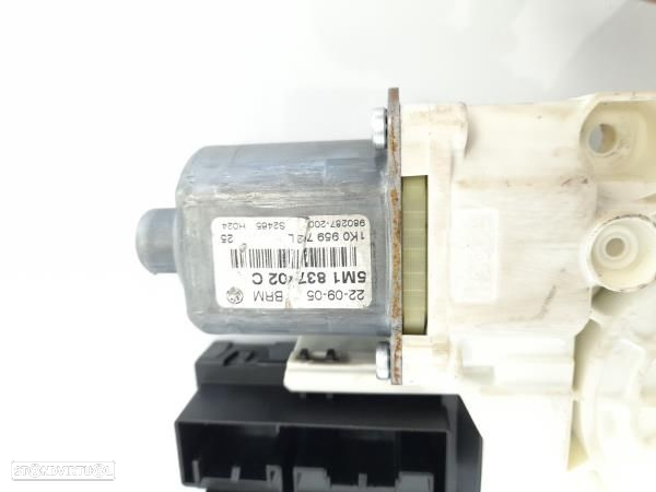 Motor Elevador Porta Frente Dto Volkswagen Golf Plus (5M1, 521) - 6