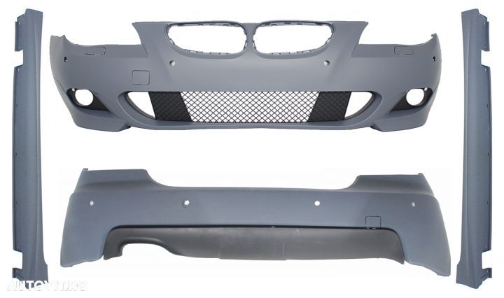 Kit Exterior compatibil cu BMW Seria 5 E60 LCI (2007-2010) M-Technik - 1