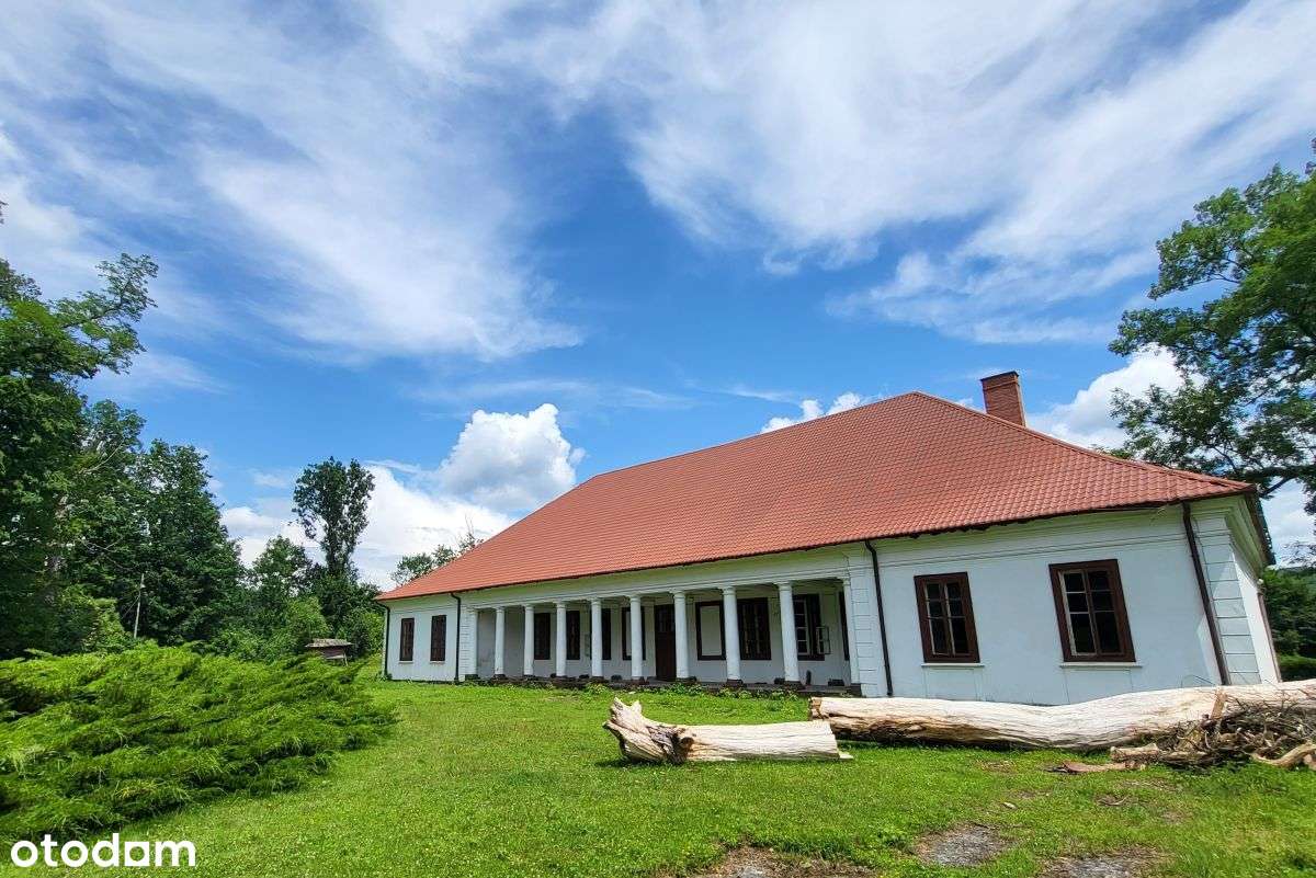 Zabytkowy Xix w. dwór w Rożnowie nad Dunajcem-13