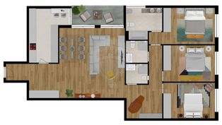 Apartamento T3 para venda