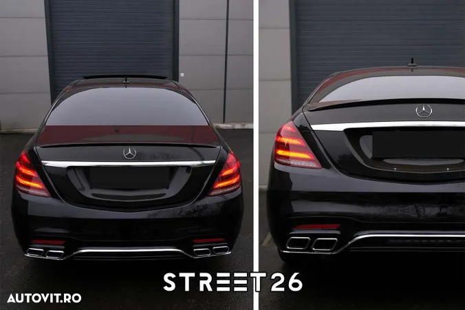 Stopuri MERCEDES S-Class W222 Facelift (2013-2017) Semnalizare Dinamica Aspect Facelift - 6