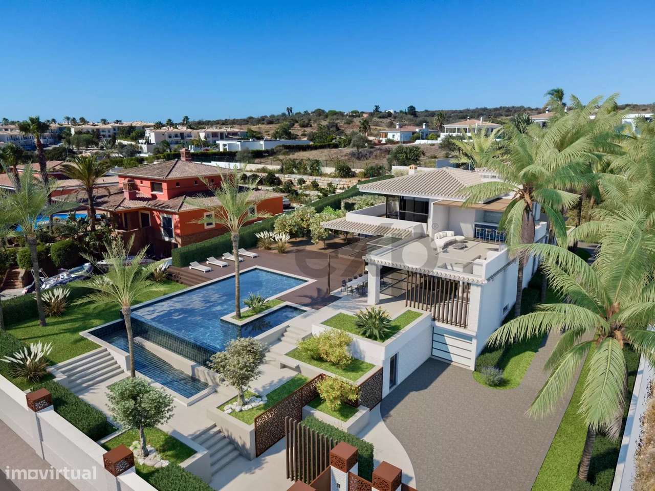 Moradia Exclusiva com 4 Quartos, Piscina e Jardim em Porto de Mós, Lag - Grande imagem: 4/51