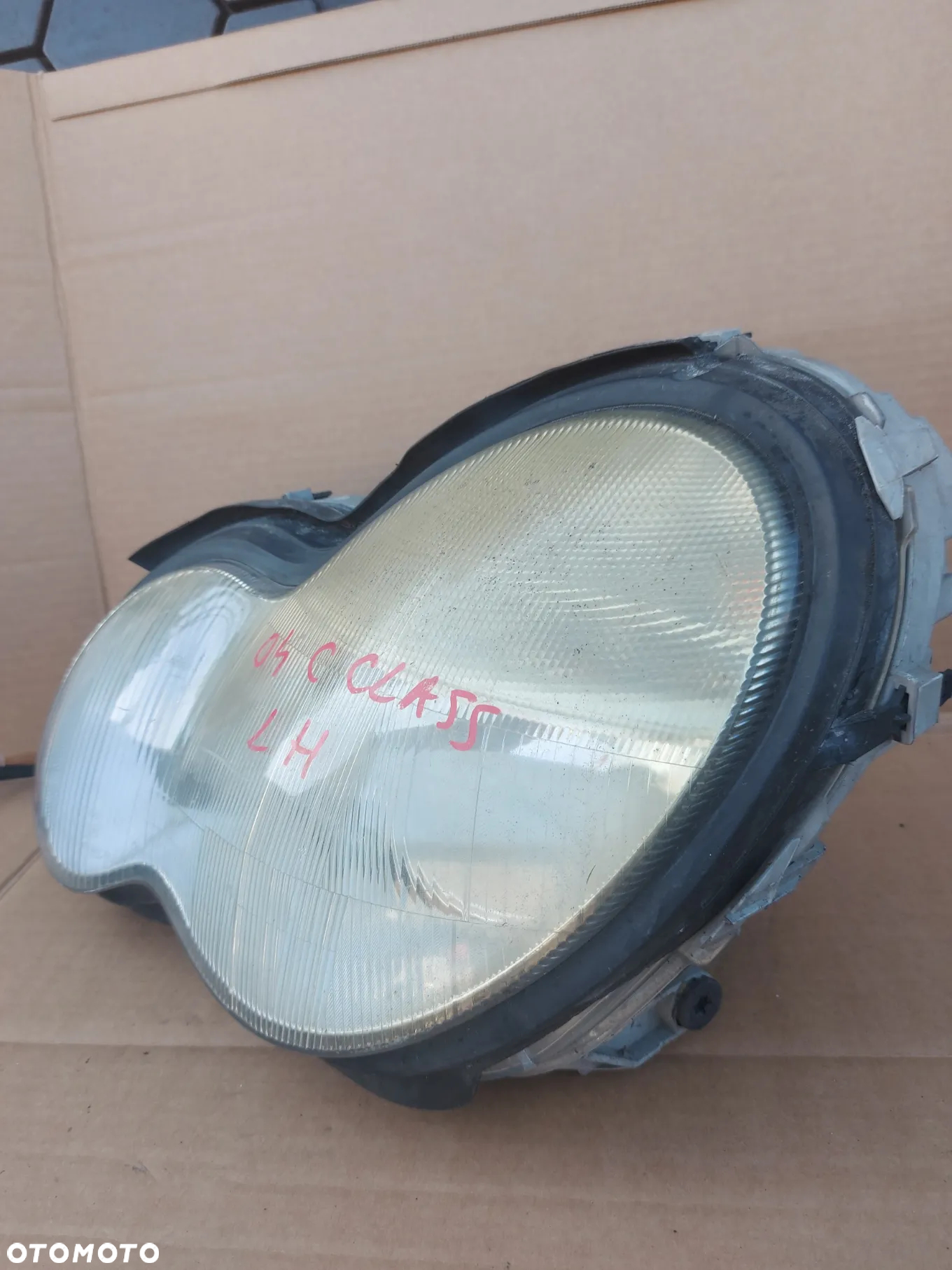 MERCEDES C-KLASA '04R LAMPA LEWA PRZEDNIA PRZÓD ANGLIK 0301166601 - 3