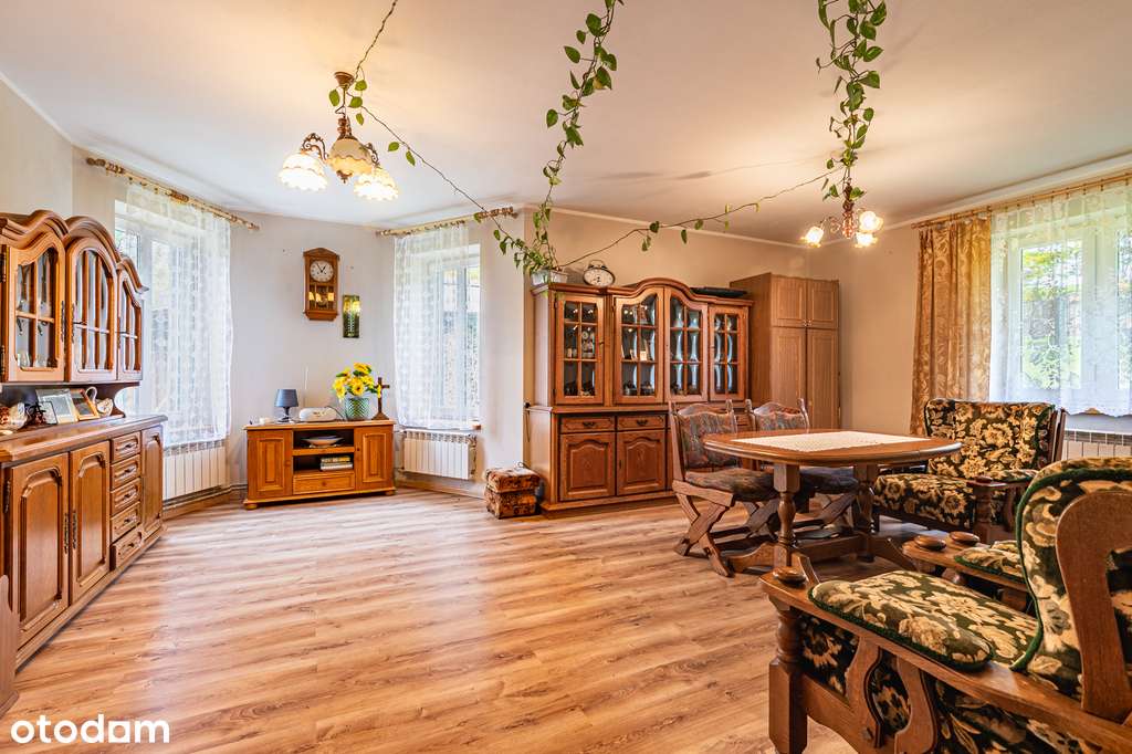 Dom wśród lasów – Brzeżawa, 125 m², działka 24 ar-5