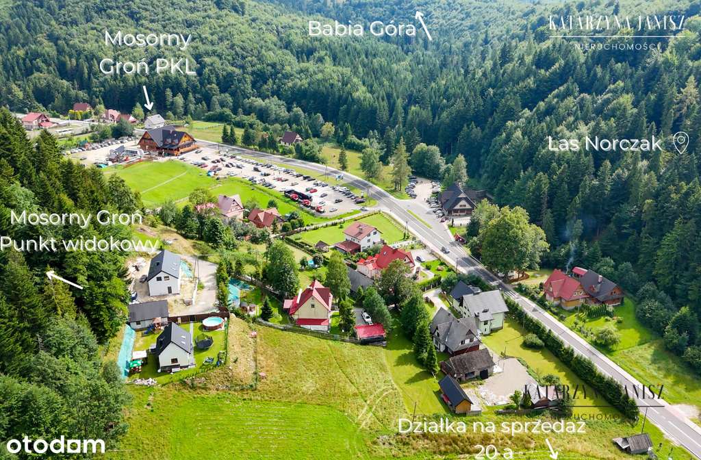 Działka z widokiem na Babią Górę-5