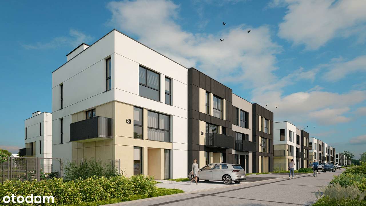 Dwupoziomowe M5 90m2 z ogrodem i miejscem postojowym w cenie-1