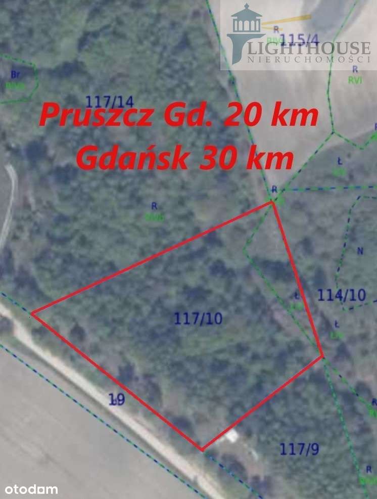 Działka 7037 mkw Błotnia / Trąbki Wielkie-6