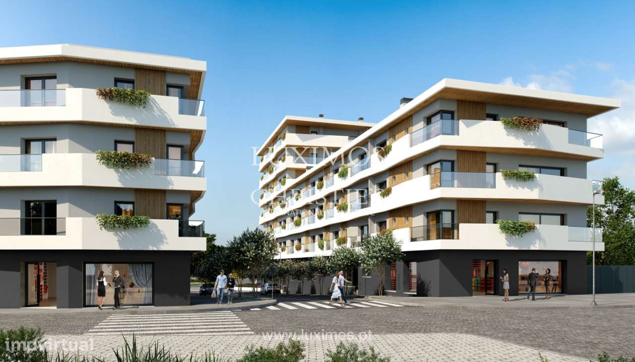 Apartamento novo com varanda, para venda, em Ramalde, Porto - Grande imagem: 2/9