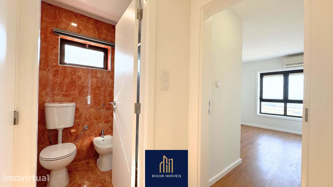 Apartamento T1 | Renovado | Vista-Mar | Póvoa de Varzim - Zona Balnear - Grande imagem: 4/24