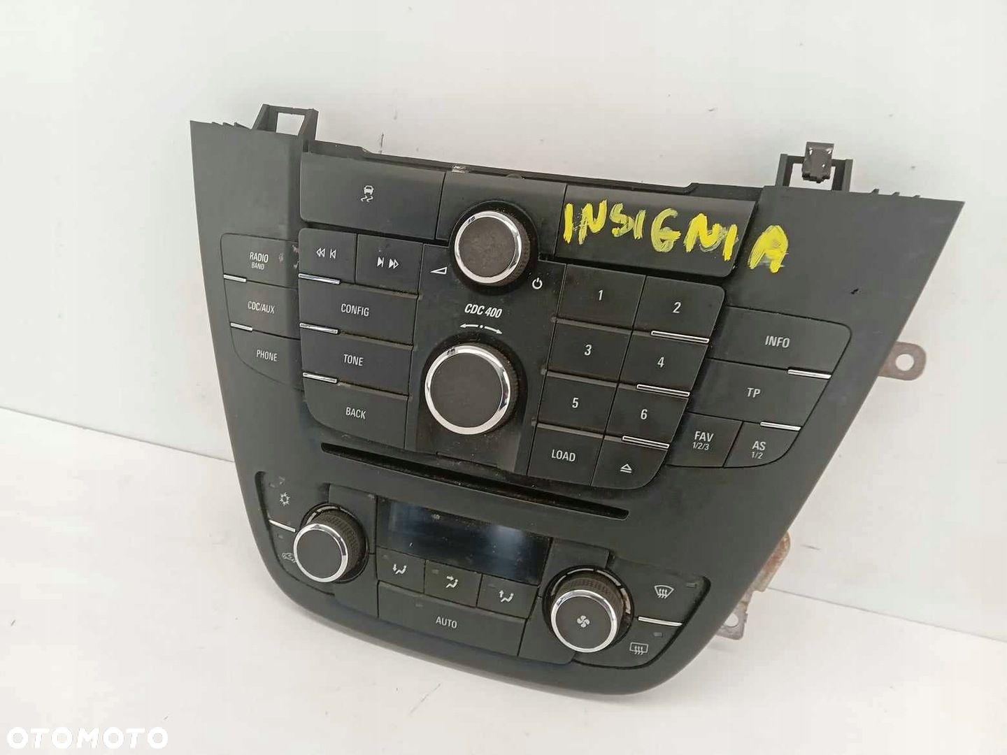 PANEL RADIO KLIMATYZACJI OPEL INSIGNIA A 08-13 - 2