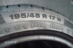 2x CONTINENTAL SportContact 5 195/45R17 6,1mm 6,5mm 2021 - 2
