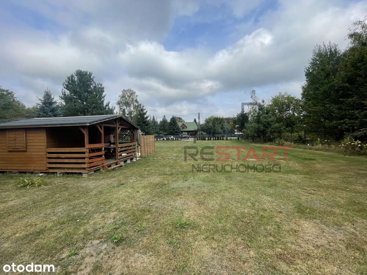 Działka budowlana z domkiem i mediami, ogrodzona. - Pełny obrazek: 4/15