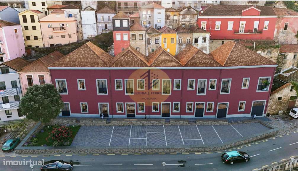 T1 Novo com Terraço e vista Rio| Zona Histórica de Gaia-16