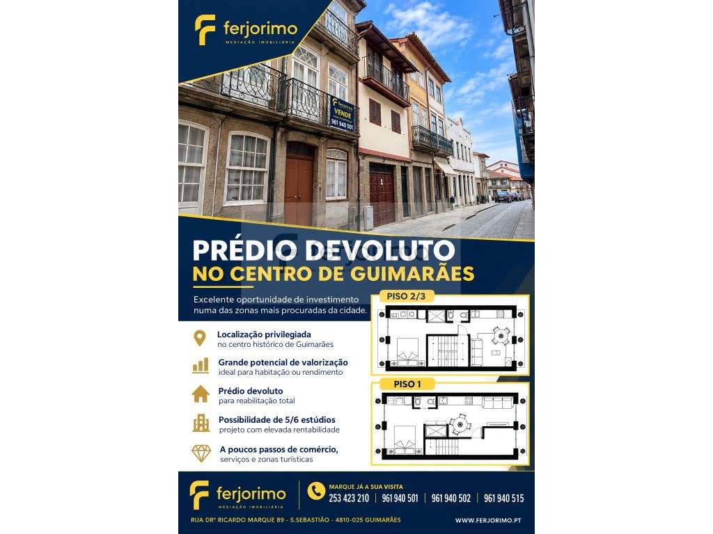 Prédio devoluto para venda 
Possibilidade de 5/6 estudios-6