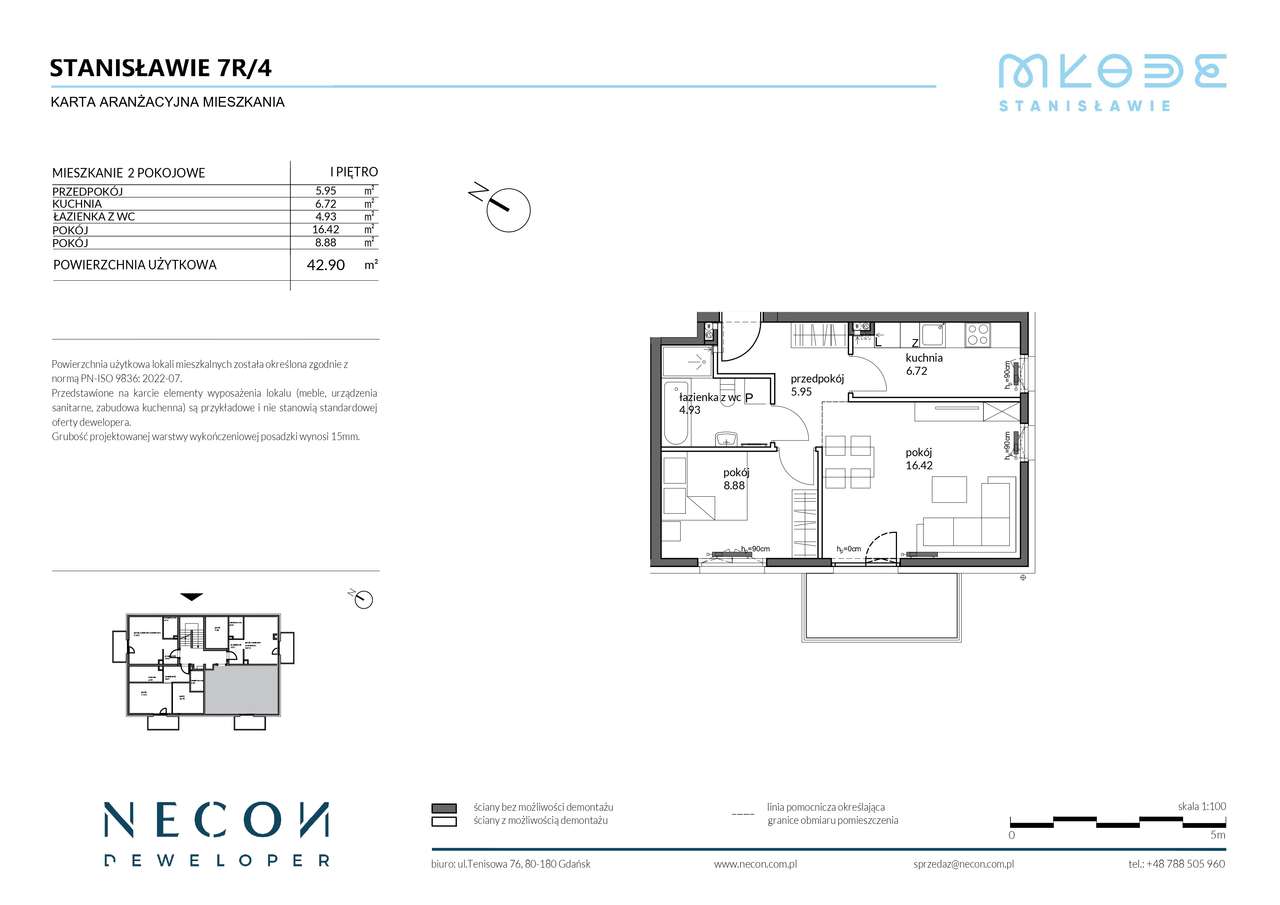 2-pokojowe GOTOWE DO ODBIORU Stanisławie B14_4 - Pełny obrazek: 2/9