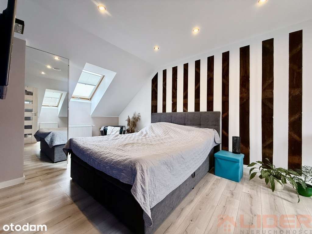 Bliźniak z garażem, ogrzewanie podłogowe 5 pokoi-6