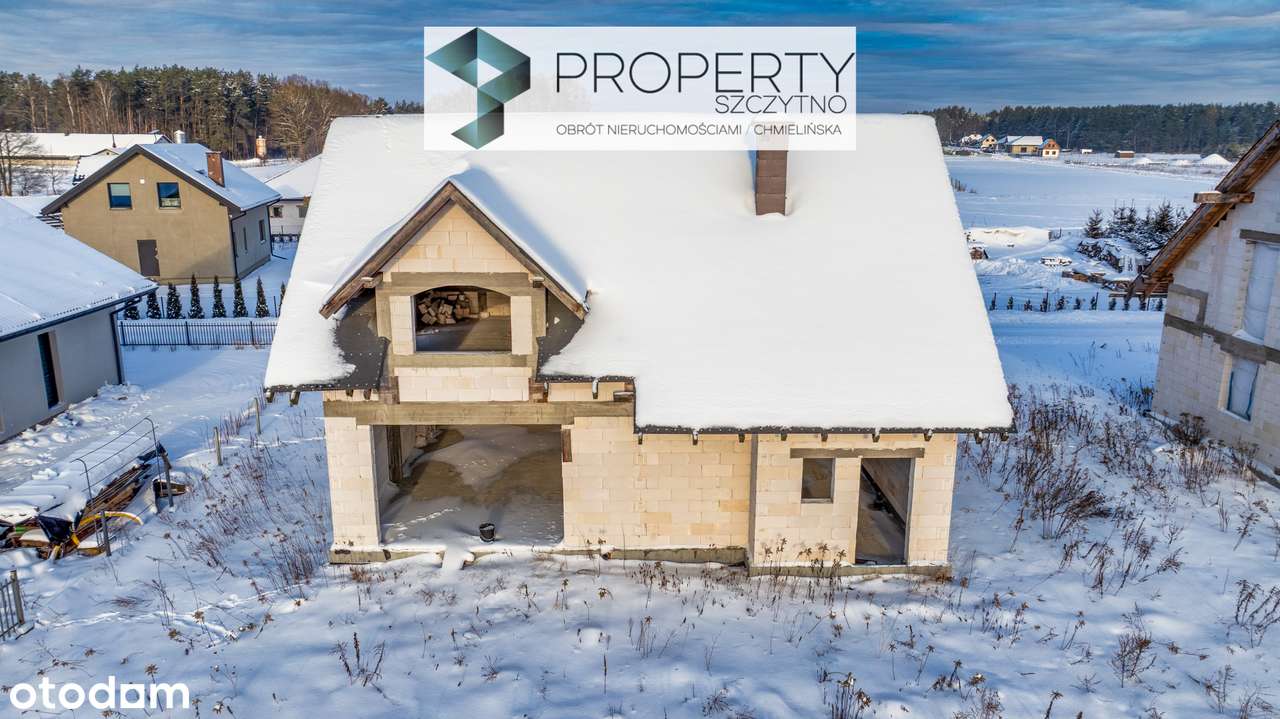 Dom w stanie surowym otwartym w Rudce gm.Szczytno-4