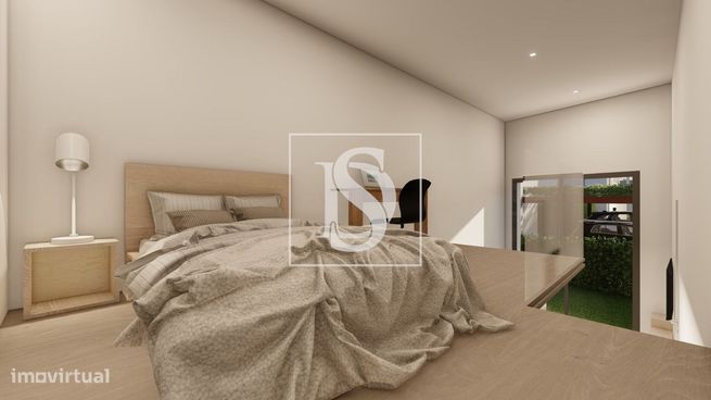 T1 Mezanino, Novo, no Empreendimento "Fão Riverside" – A 50m do Rio!-28