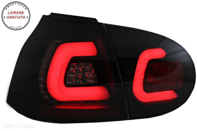 Stopuri TUBE LED BAR VW Golf 5 V (2004-2009) Negru Fumuriu Urban Style- livrare gratuita - 2