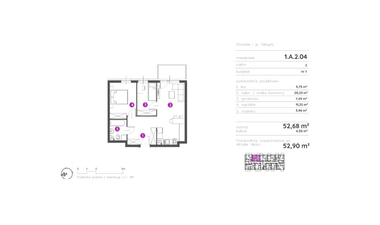 NOWE 3 pokoje 53 m² | PREMIUM | miejsce postojowe | Smart Home | 0%PCC - Pełny obrazek: 4/9