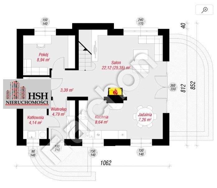 Dom wolnostojący 5 pokoi Trojanowice gmina Zielon-17