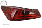 Stopuri LED LEXUS IS XE20 (2005-2012) Light Bar Facelift New XE30 Design Rosu Clar- livrare gratuita - 3