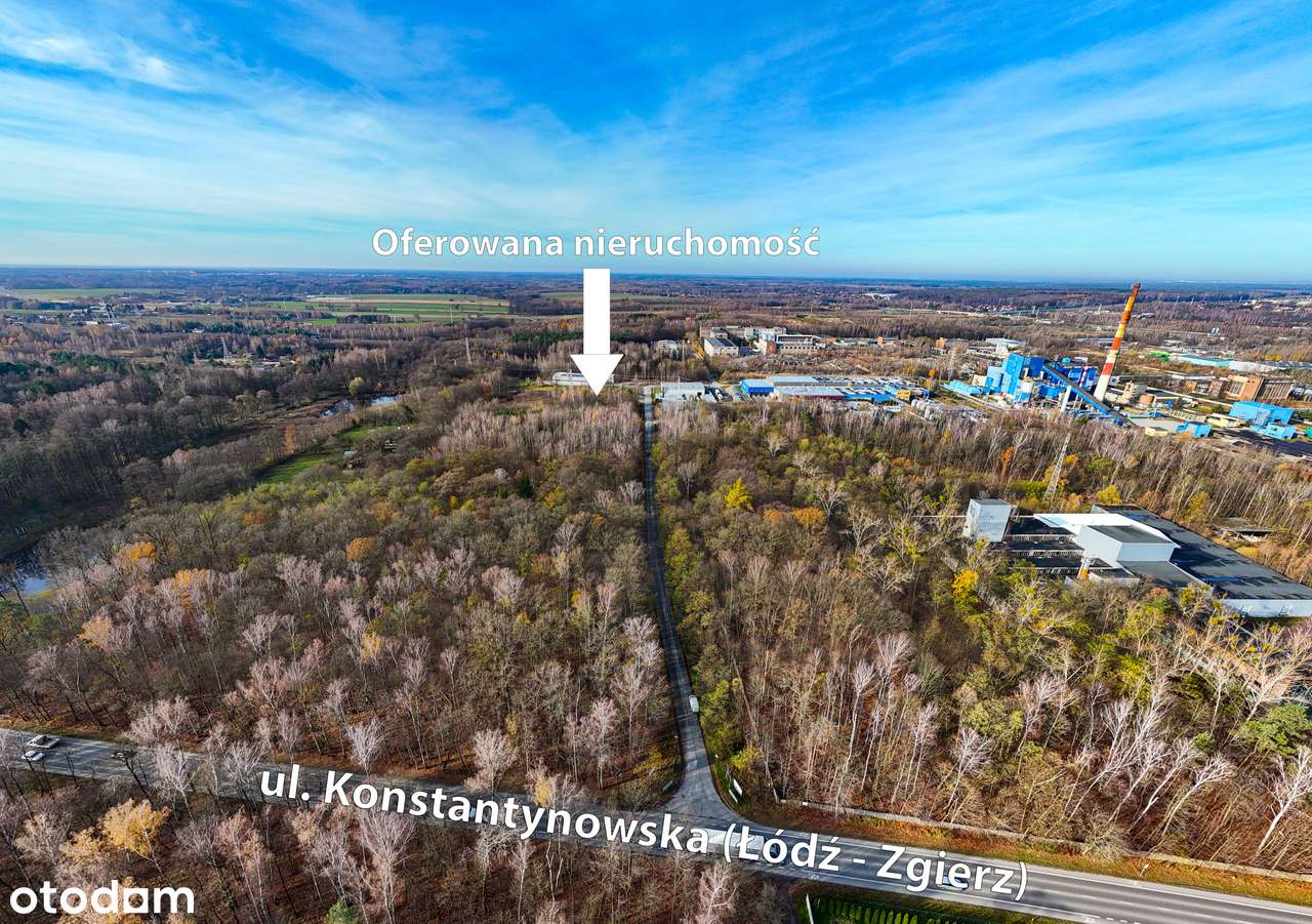 Duża działka inwestycyjna- 12 184 m2  Zgierz, Park Przemysłowy Boruta - Pełny obrazek: 5/9