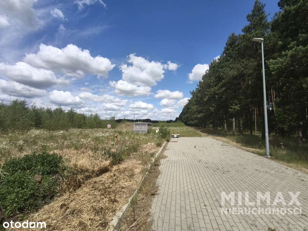 Działka z MPZP i infrastrukturą-1