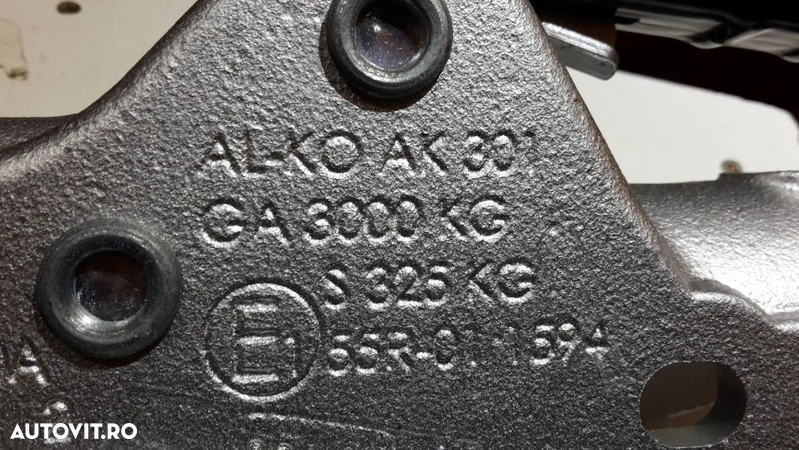 Cupla fonta AK301, 3000 KG, ALKO - 4