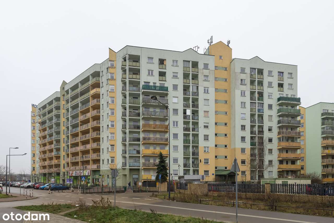 2 pokoje z aneksem | loggia | wysoki parter | Aluzyjna I Tarchomin-12