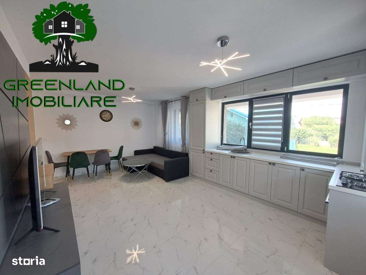 Ap 2 Cam, 57 mp, Mobilat si Utilat, PARCARE, etaj 1, Bloc NOU, Bucium - Imagine principală: 2/12