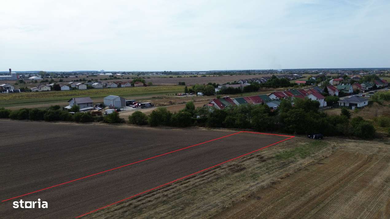 Teren intravilan 1ha Darza ideal pentru case, hala, ferma - Imagine principală: 5/5