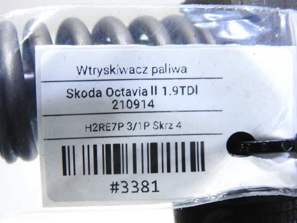 WTRYSK POMPOWTRYSKI VW SKODA OCTAVIA II 1.9 TDI - 8