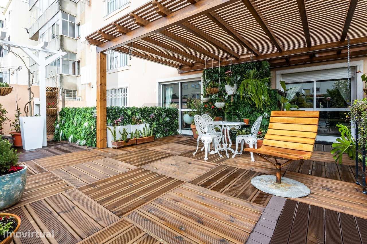 T2 Exclusivo com Amplo Terraço em Alvalade – Lisboa - Grande imagem: 3/18
