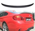 AILERON LIP PARA BMW SERIE 4 F32 M PERFORMANCE PRETO BRILHO - 1