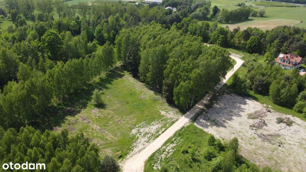 Działka budowlana przy lesie-7