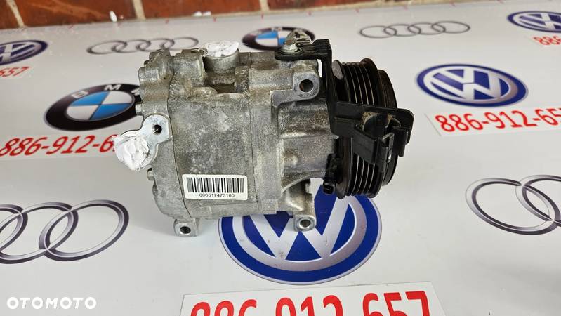 Fiat Panda II Fiat 500 Sprężarka klimatyzacji Pompa klimy 51747318 SCSB06 DENSO Jak nowa - 9