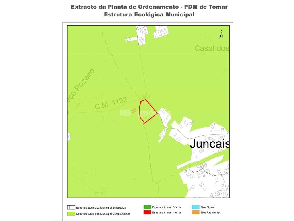 Terreno Rústico com poço - Juncais, Tomar - Grande imagem: 4/11