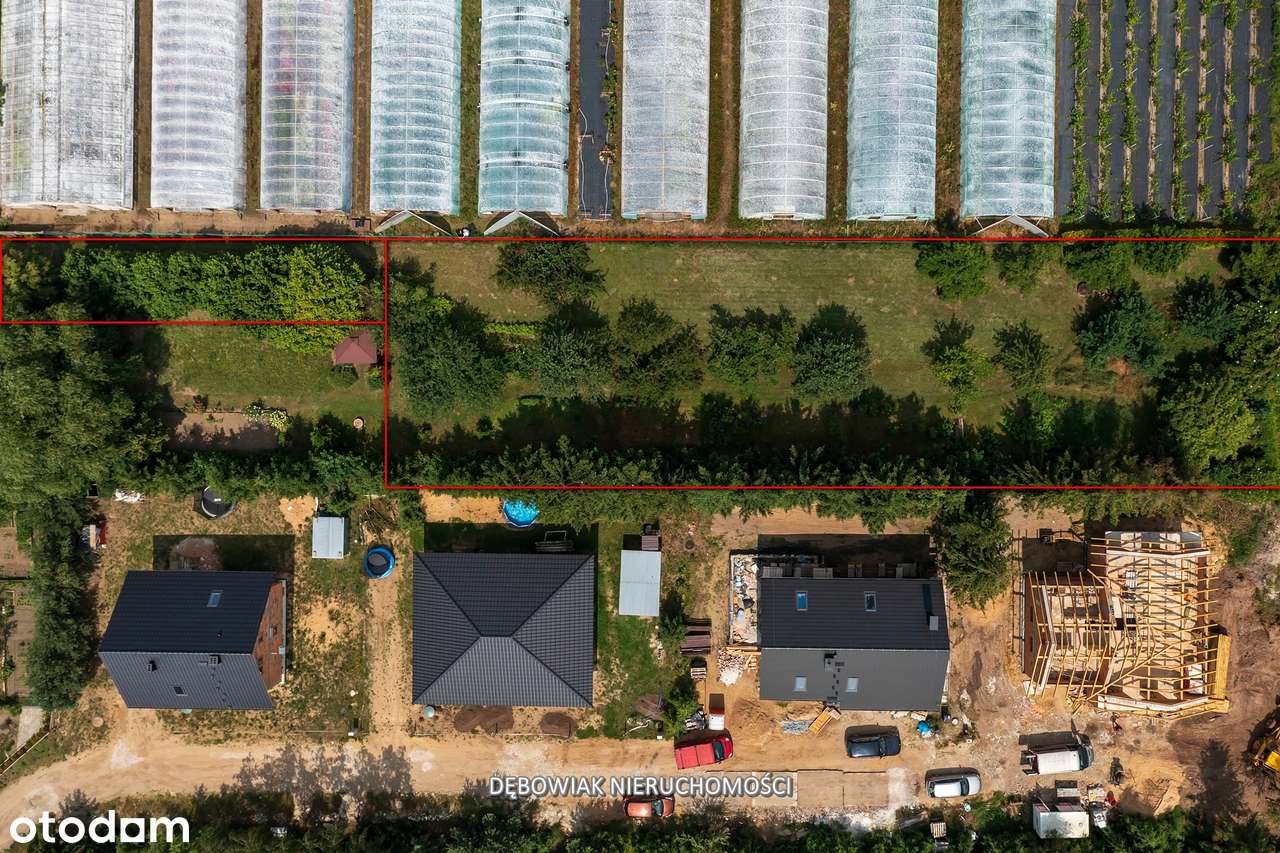 Obszerna działka budowlana blisko Kani-3