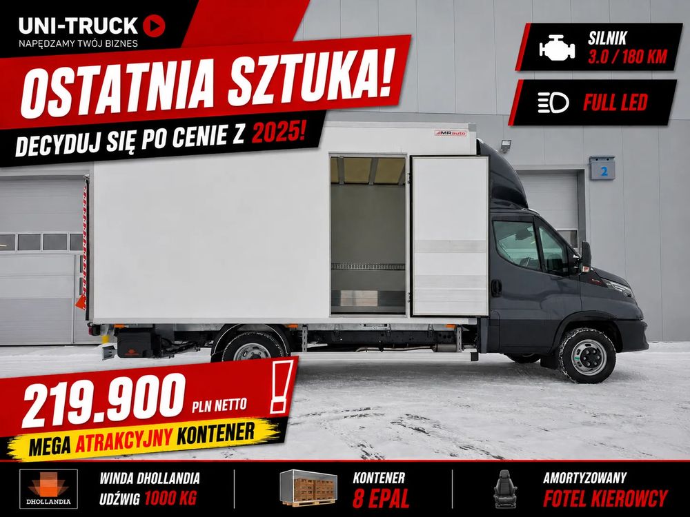 Iveco WYPRZEDAŻ - ekspozycji dealera 2025 !!! WYPRZEDAŻ - ekspozycji dealera 2025 !!!Taniej nie znajdziesz