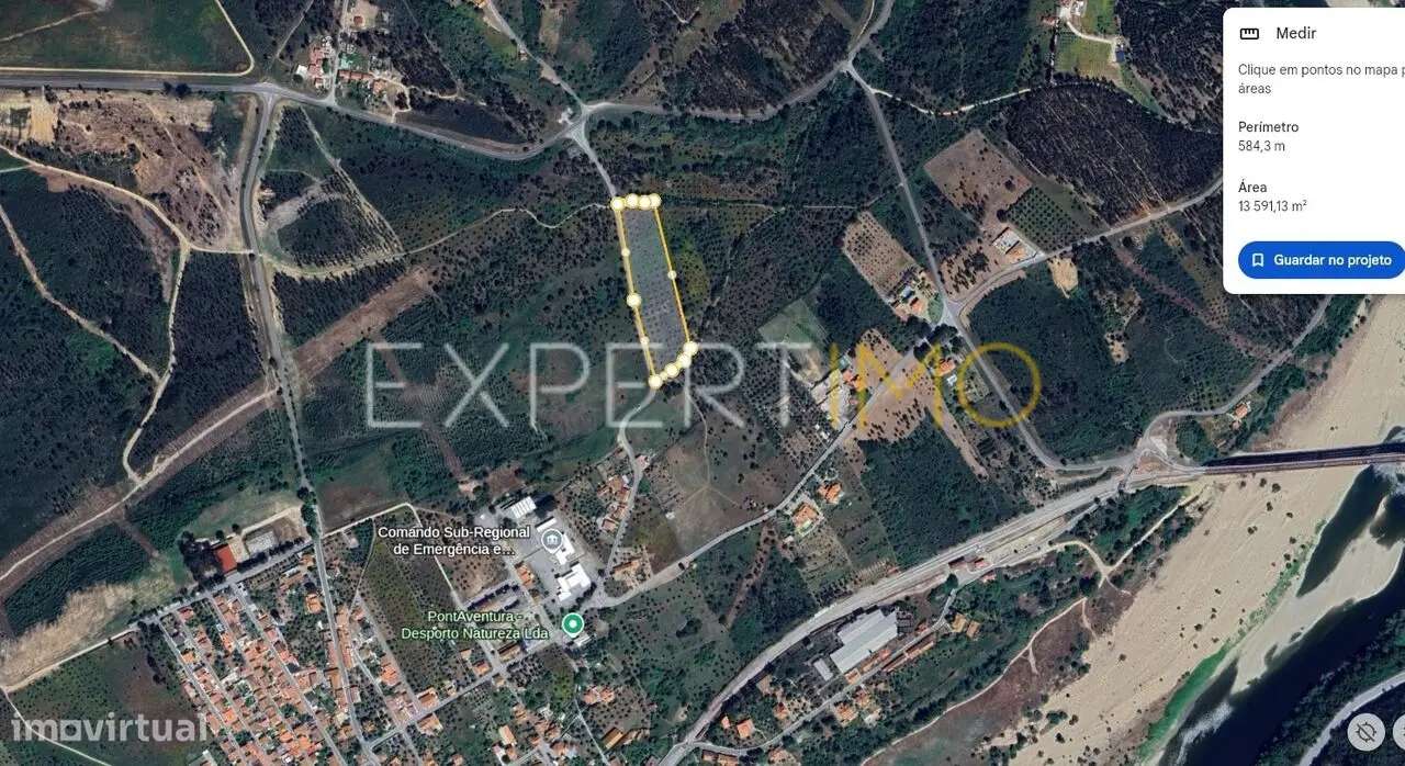 Terreno construção permitida praia do ribatejo a 3 minutos do rio... - Grande imagem: 5/25