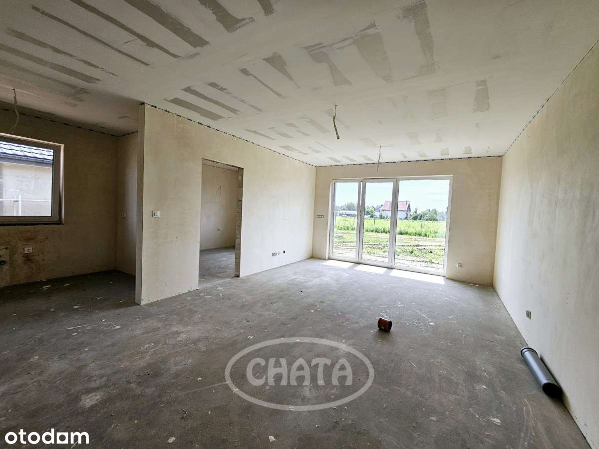 Bliźniak, światłowód, duża działka, pompa ciepla - Pełny obrazek: 4/13