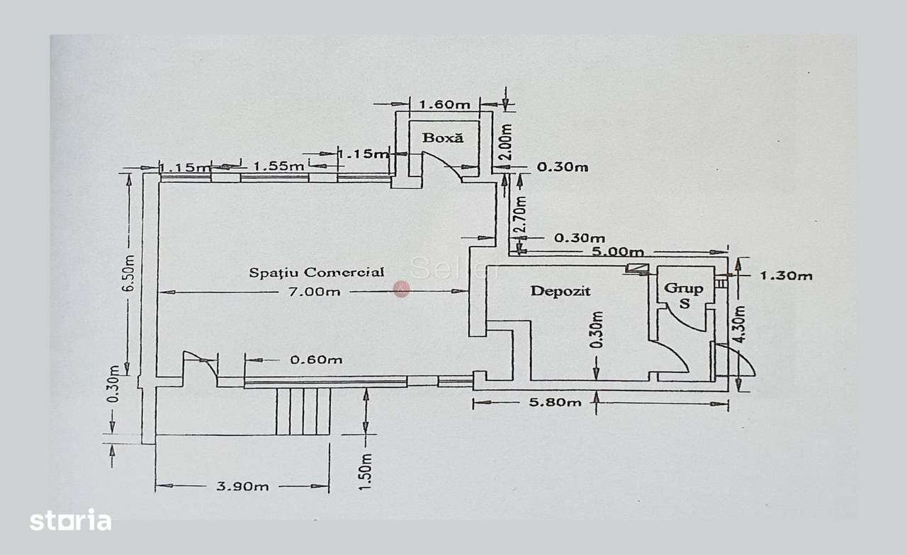 Spatiu comercial cu vizbilitate mare - Imagine principală: 4/12