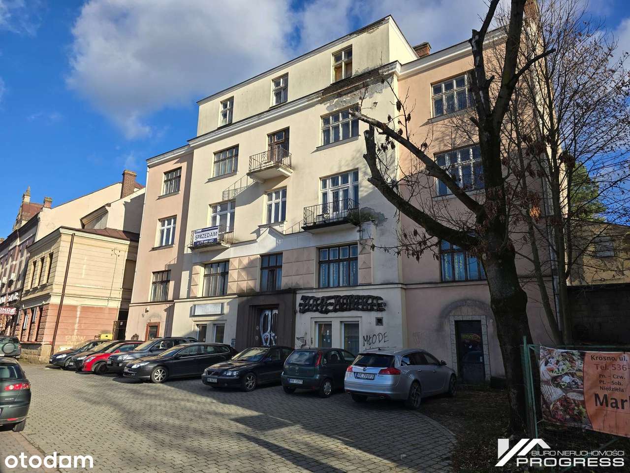Budynek mieszkalno-usł 1384m2, mieszkalny 239m2, teren 2693m2 KROSNO - Pełny obrazek: 4/20